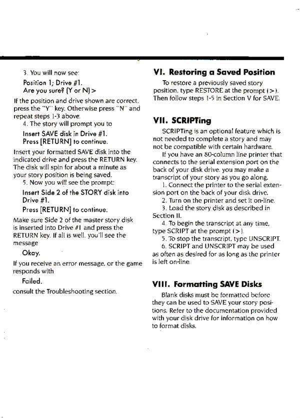 Instructions page 31