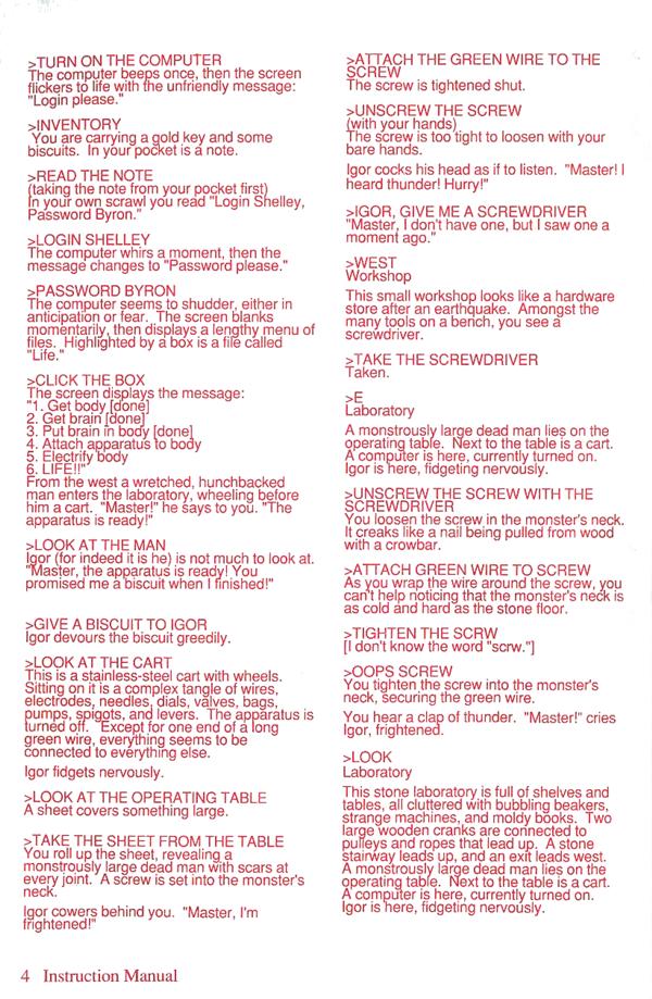 Instructions page 4