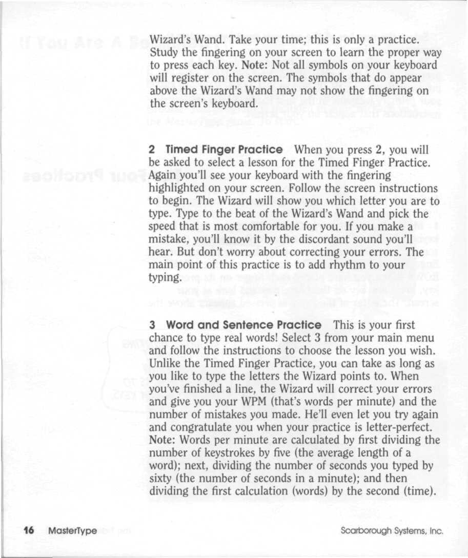 Instructions page 18