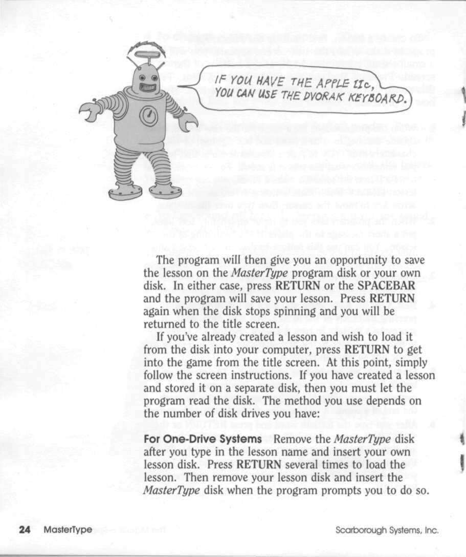 Instructions page 26
