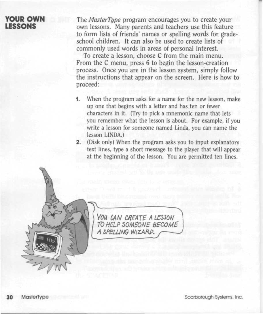 Instructions page 32