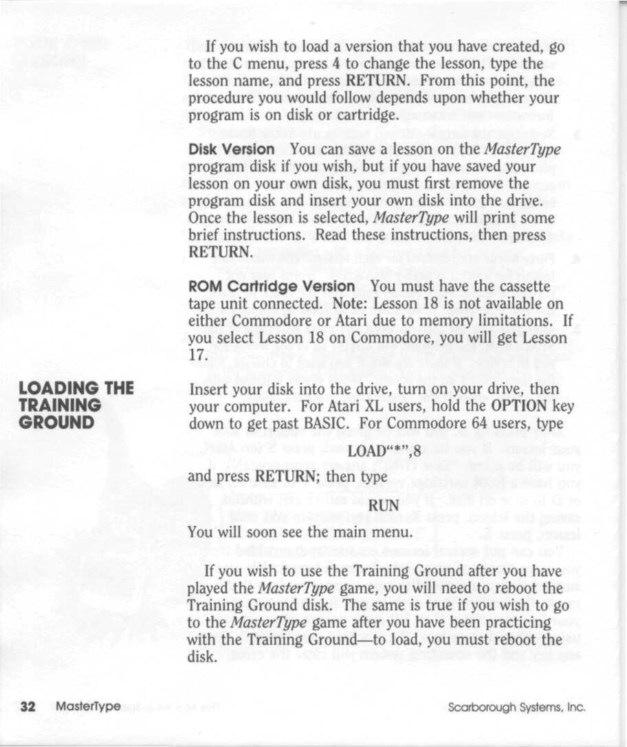 Instructions page 34
