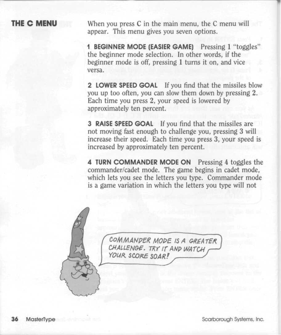 Instructions page 38