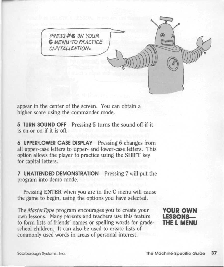 Instructions page 39
