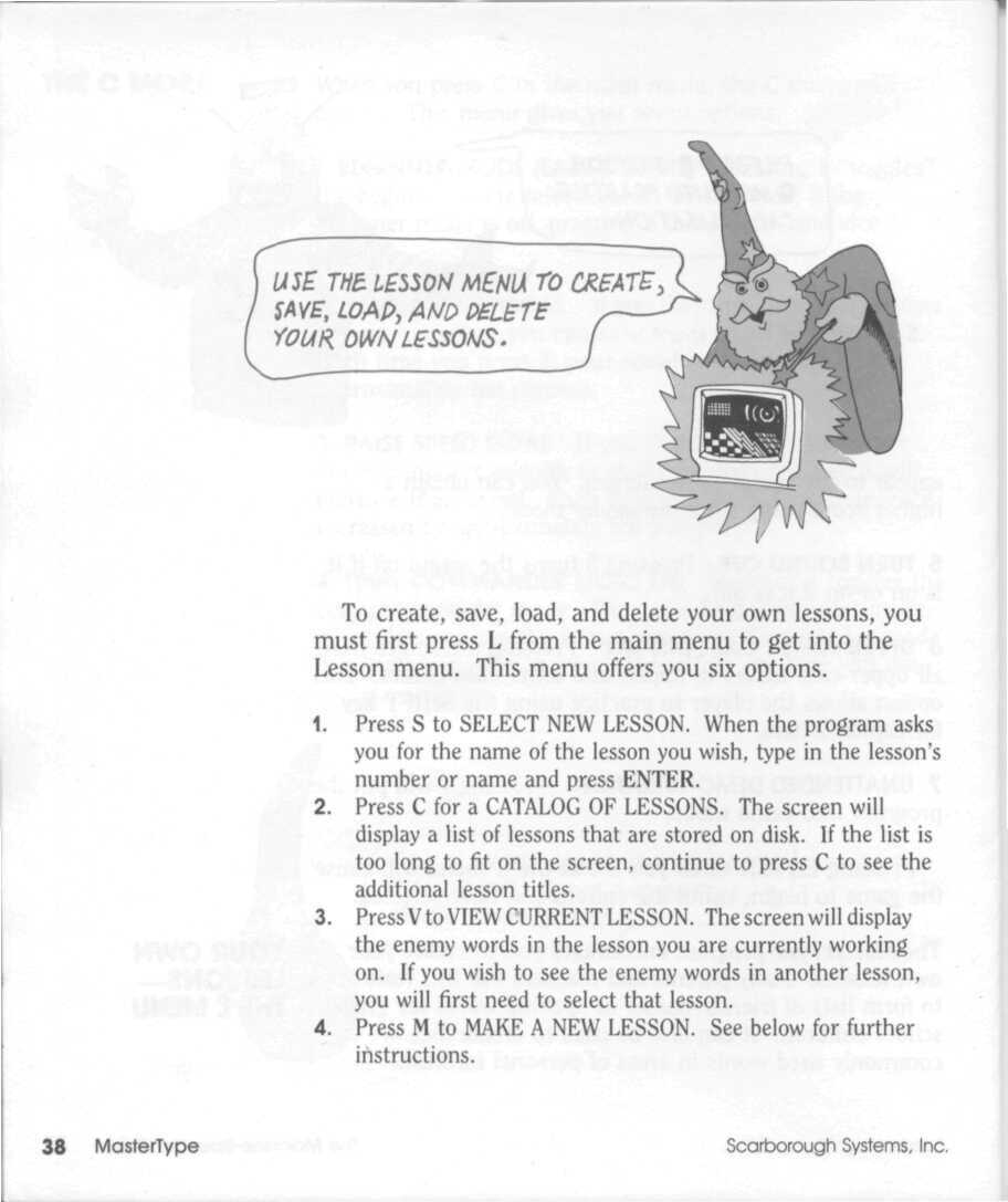 Instructions page 40