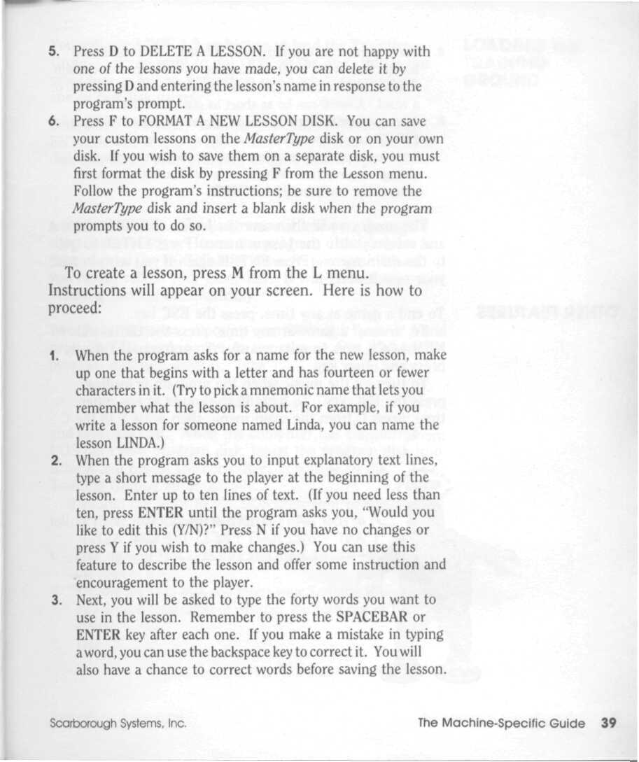 Instructions page 41