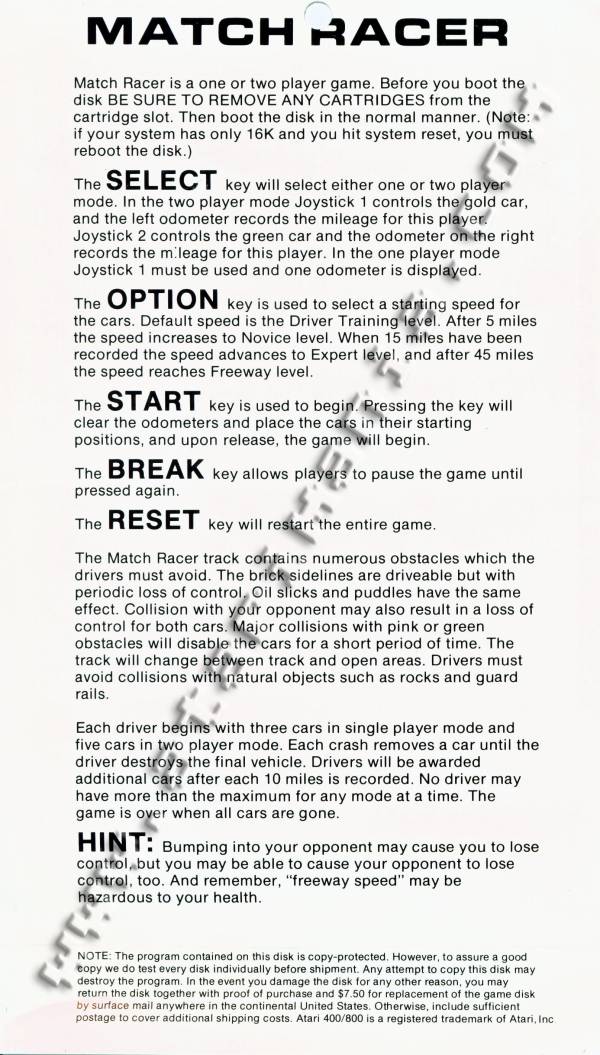Instructions page 2