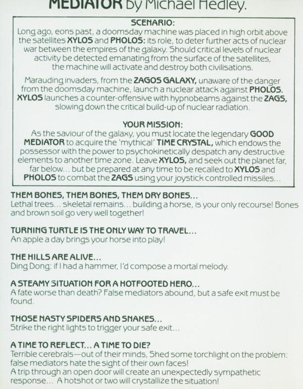 Instructions page 1