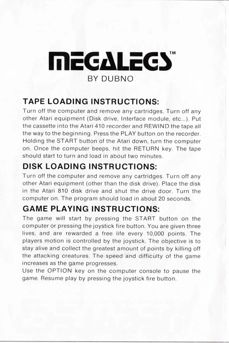 Instructions page 3