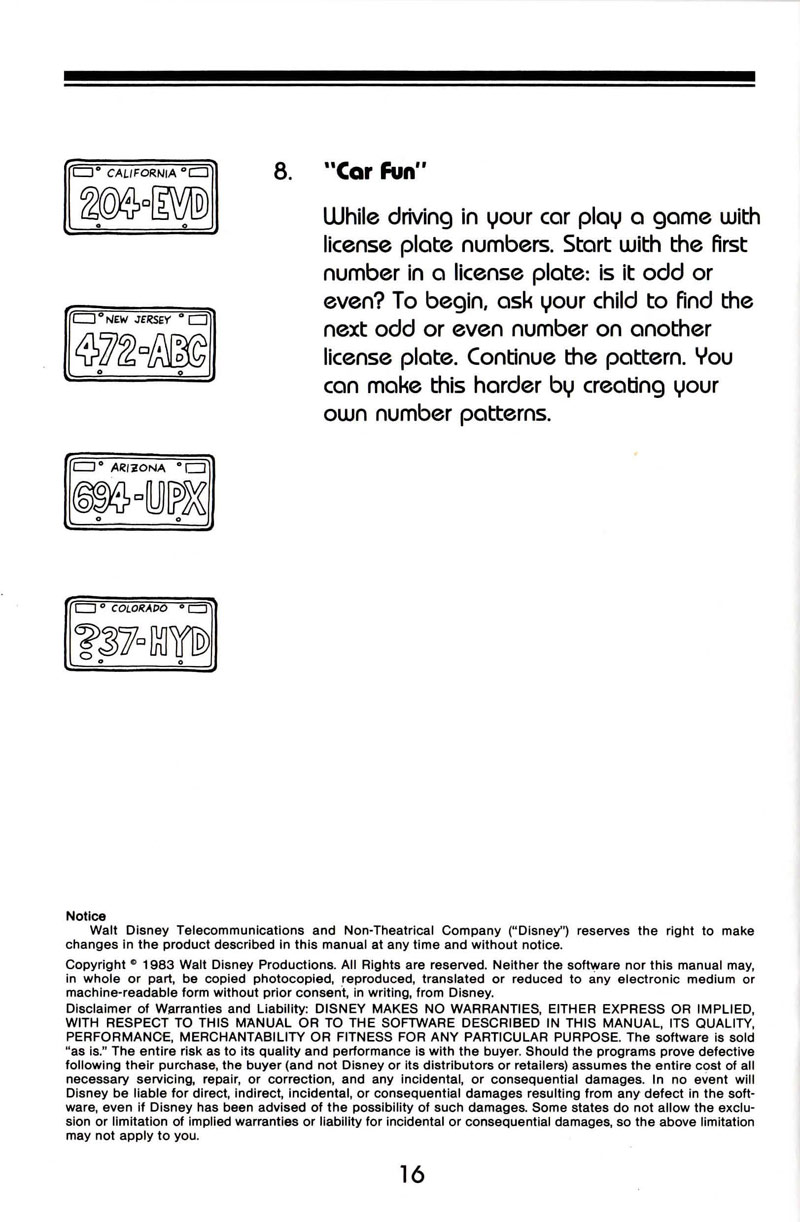 Instructions page 17