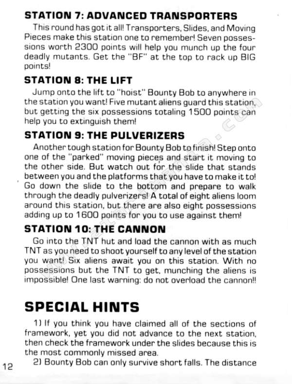 Instructions page 10