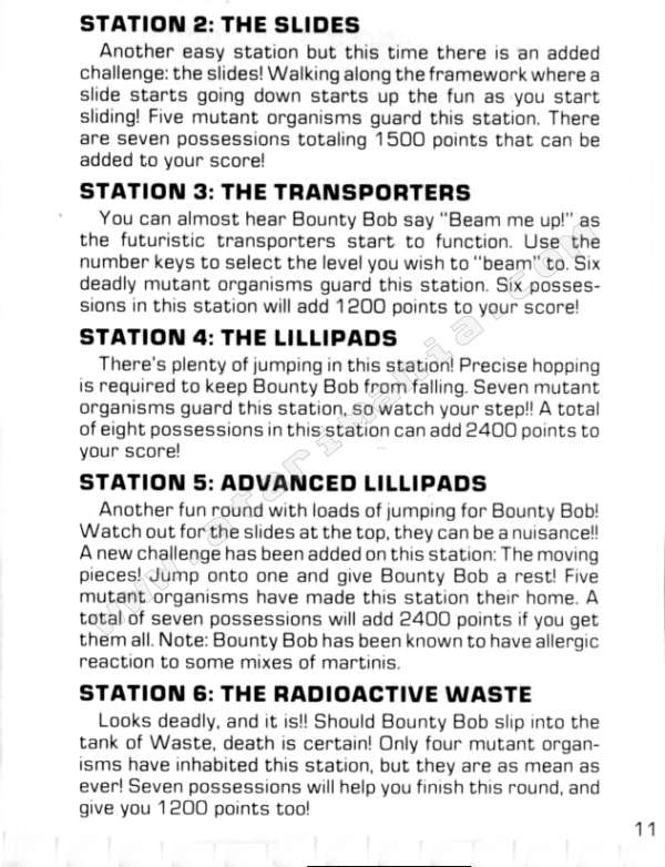 Instructions page 9