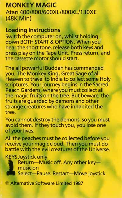 Instructions page 1