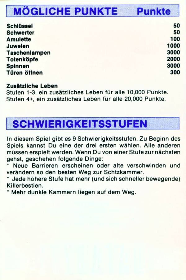 Instructions page 19