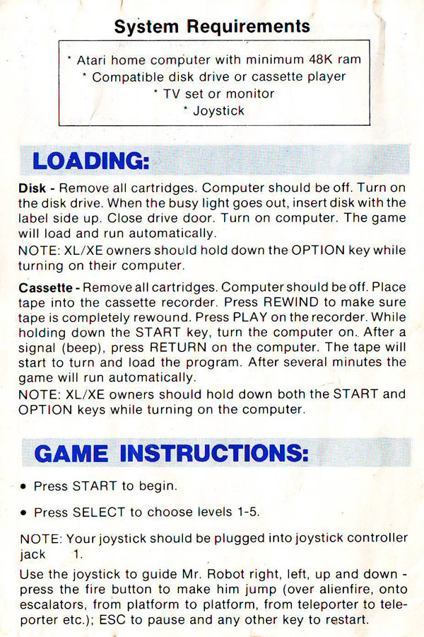Instructions page 2