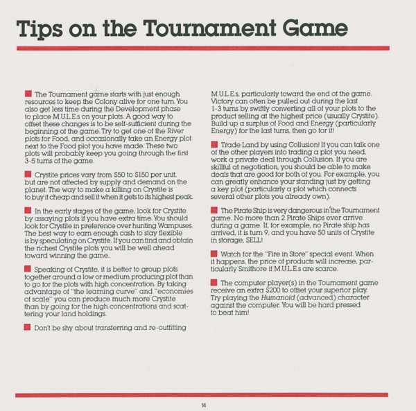 Instructions page 16