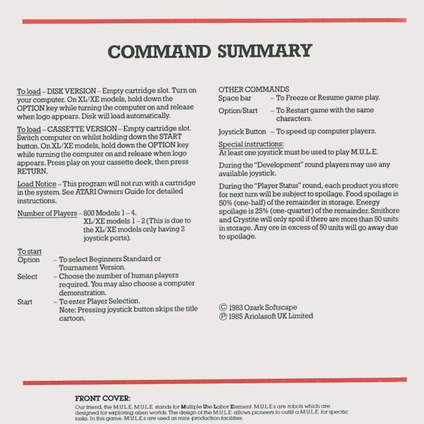 Instructions page 2