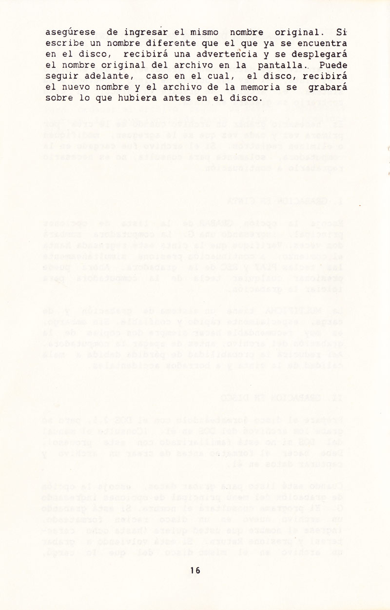 Instructions page 19