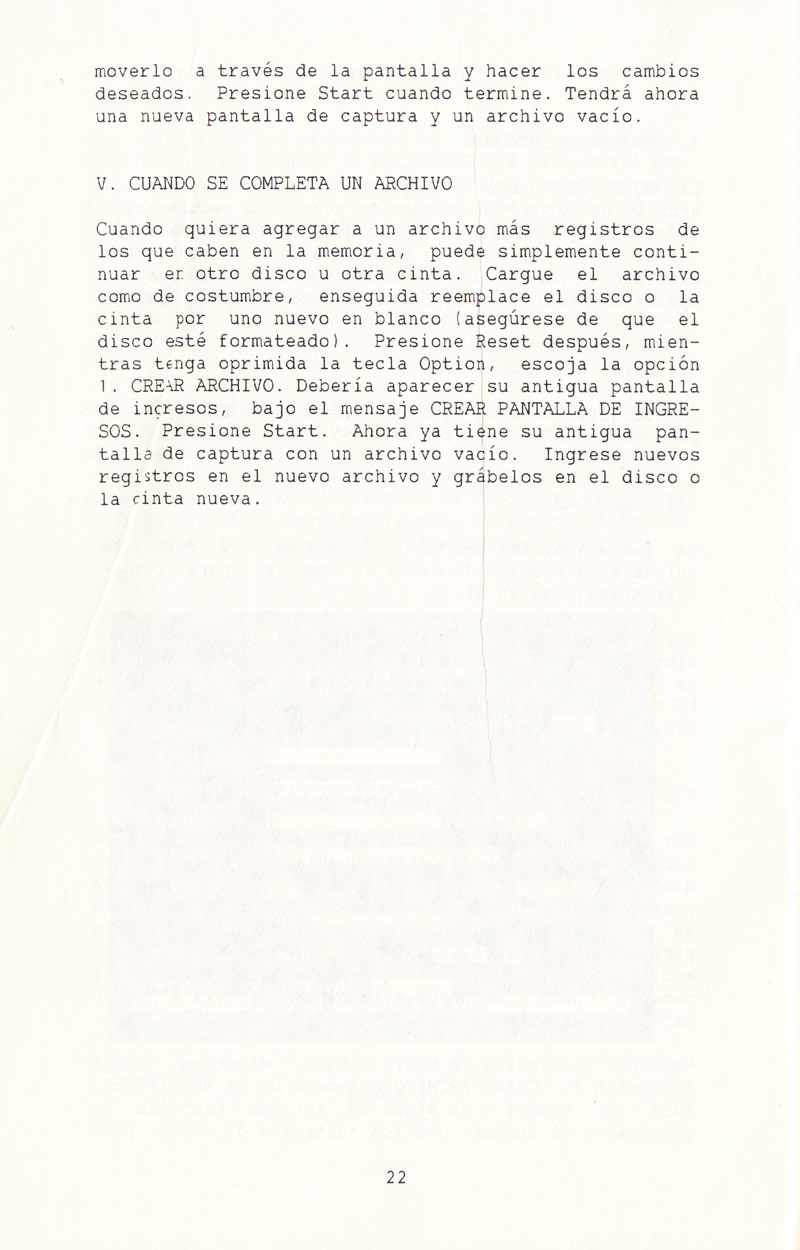 Instructions page 25