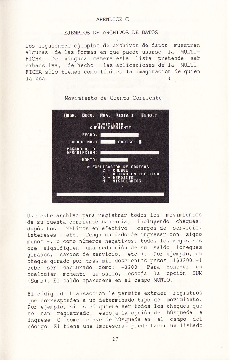 Instructions page 30