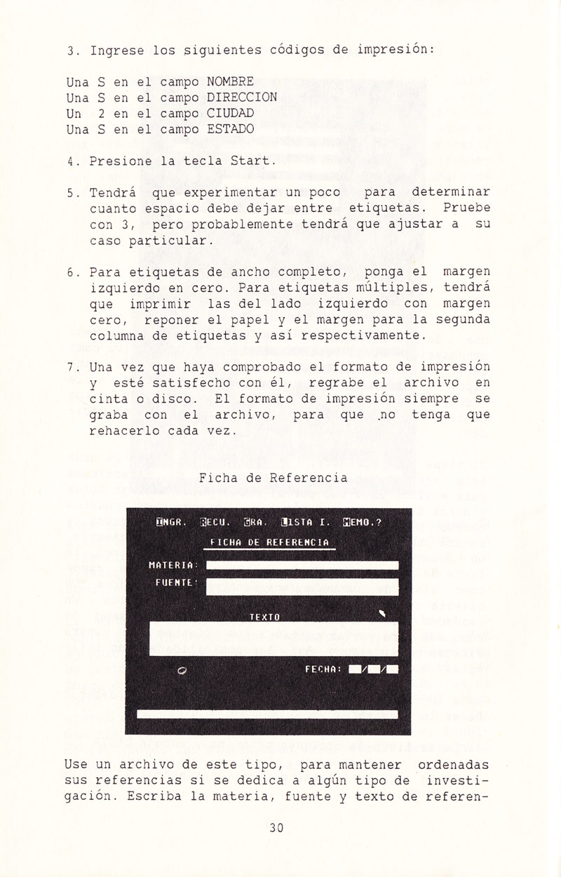 Instructions page 33