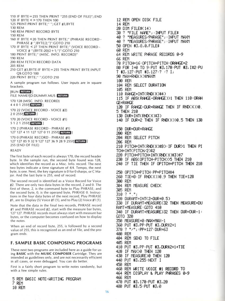 Instructions page 16
