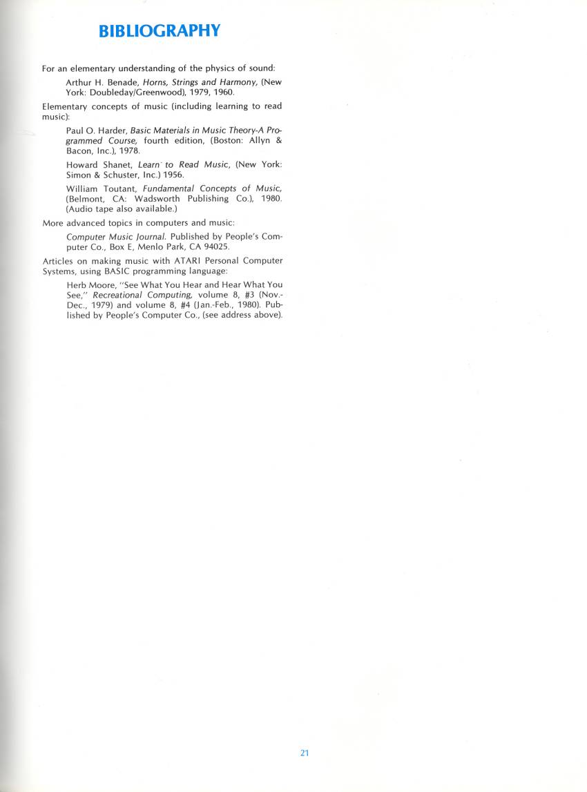 Instructions page 21