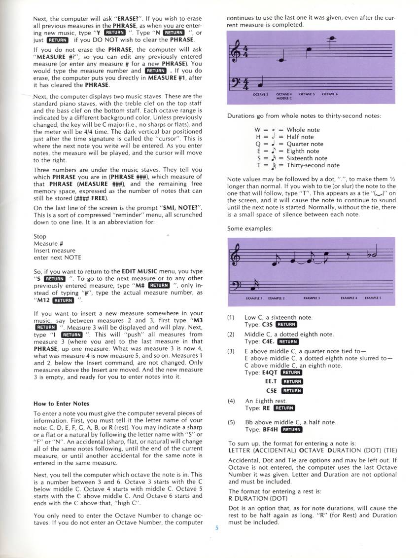Instructions page 5