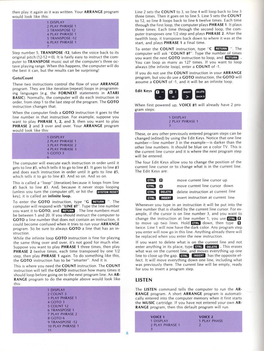 Instructions page 8