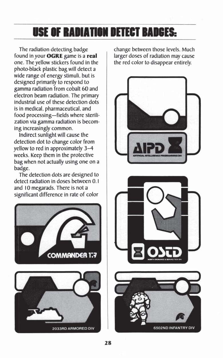 Instructions page 31
