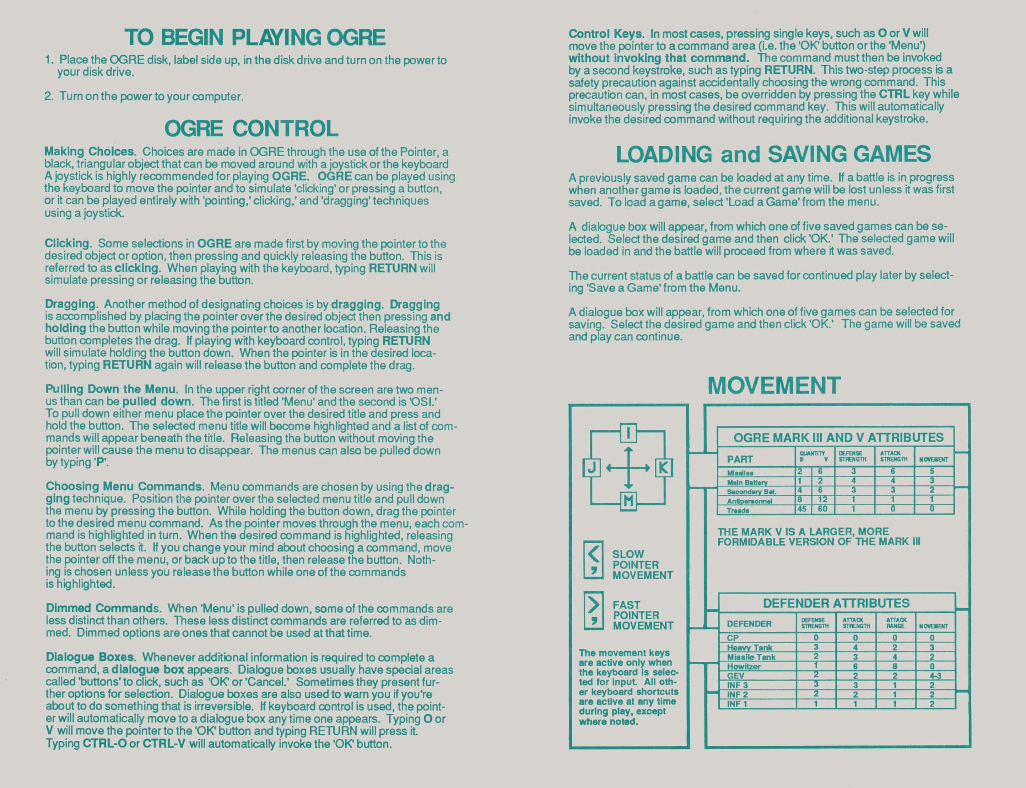 Instructions page 70