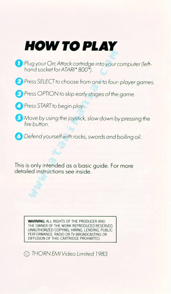 Instructions page 8