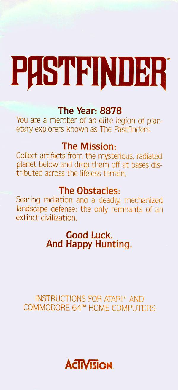Instructions page 1