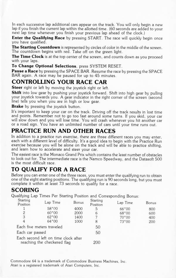 Instructions page 3