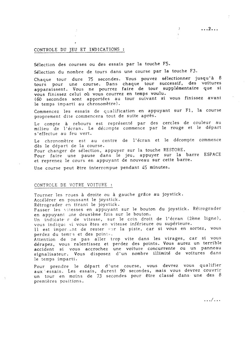 Instructions page 2
