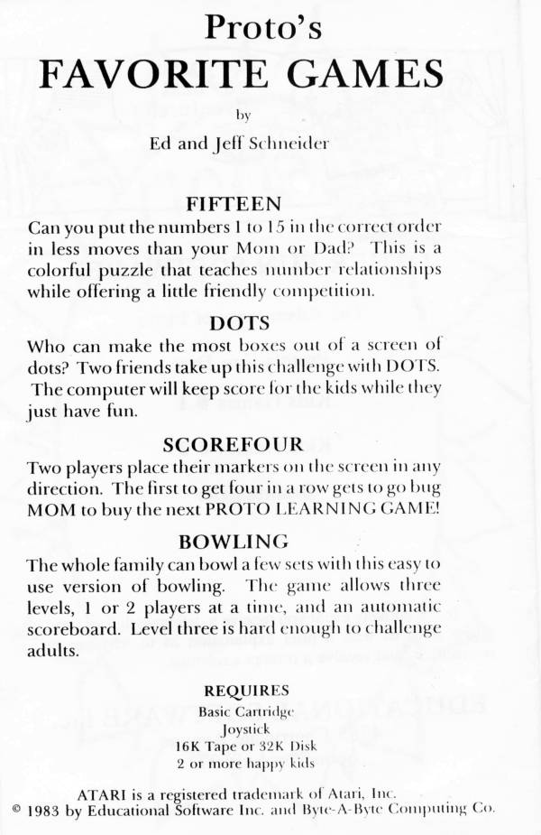 Instructions page 20