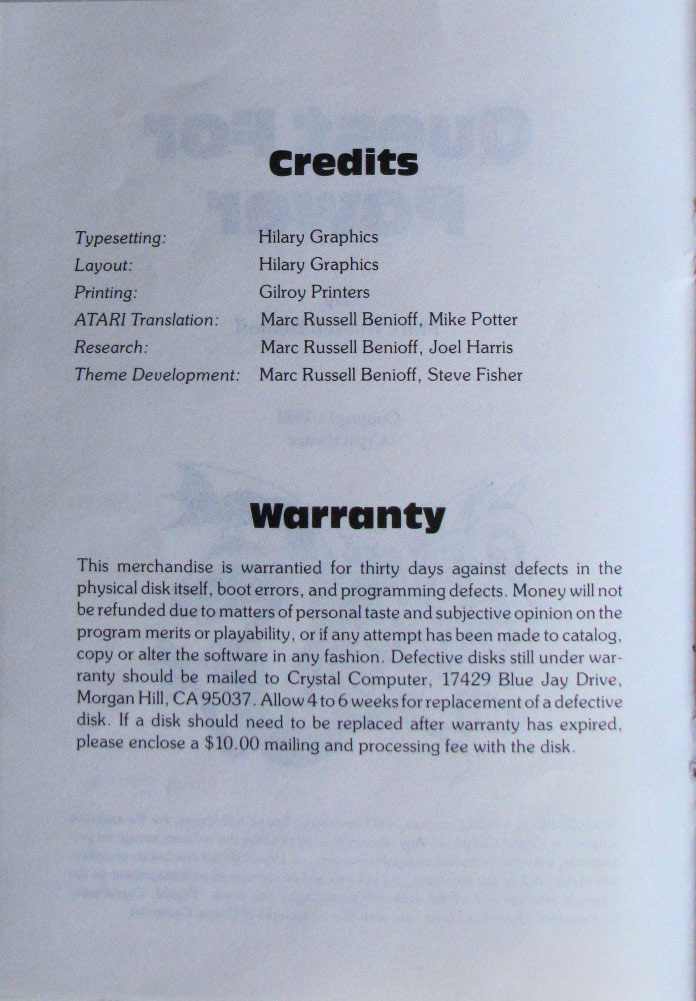 Instructions page 4