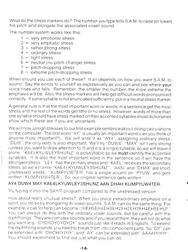 Instructions page 15