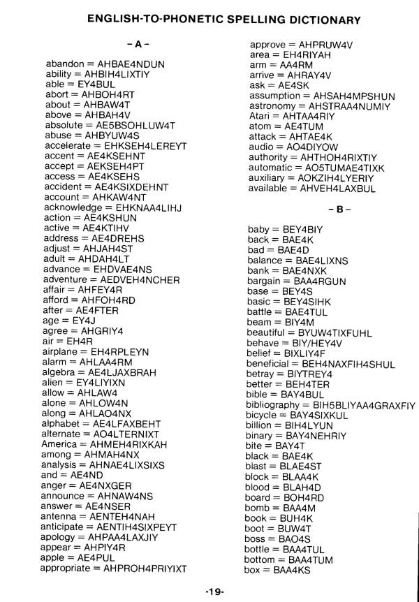 Instructions page 20