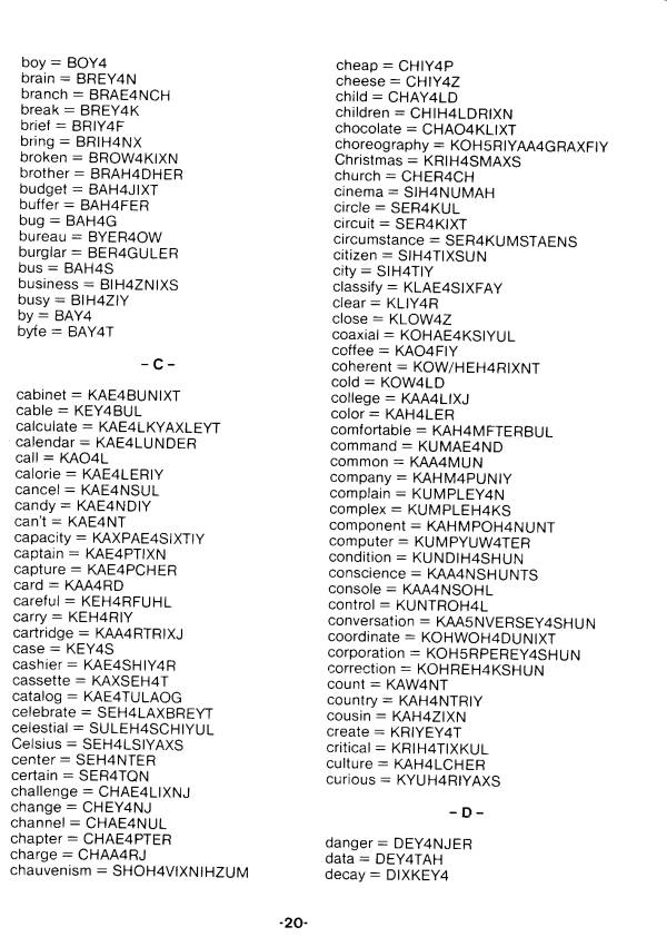 Instructions page 21