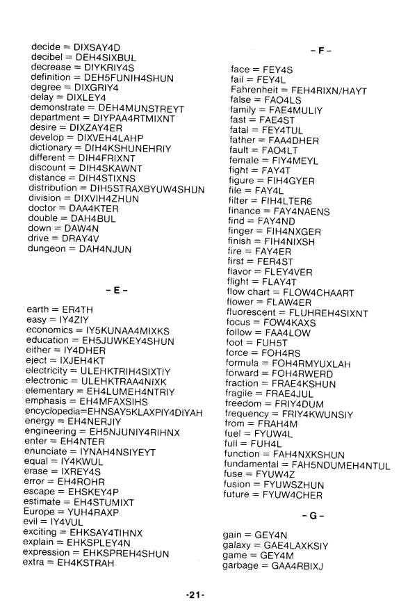 Instructions page 22