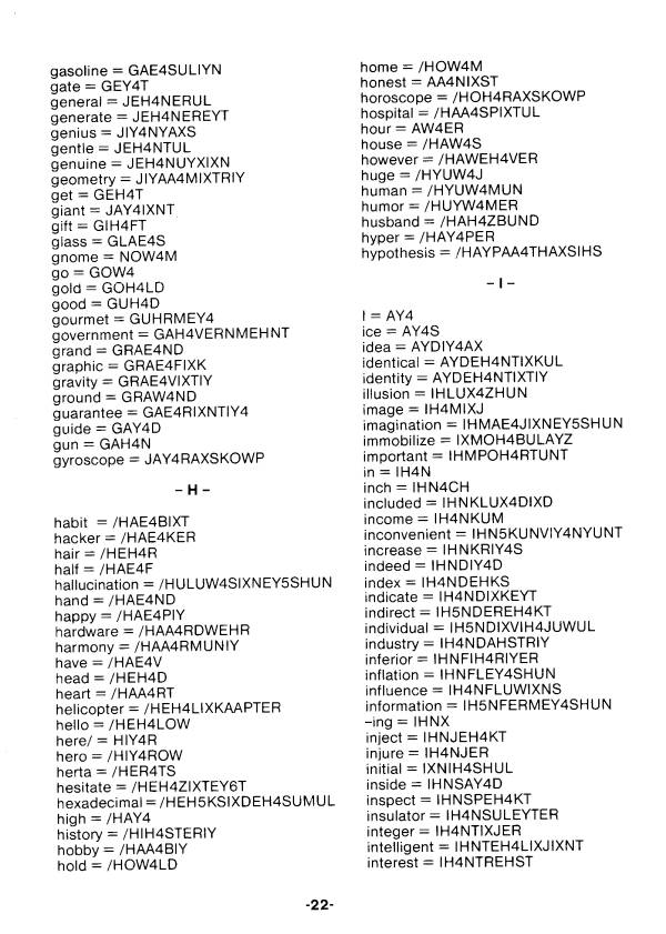 Instructions page 23