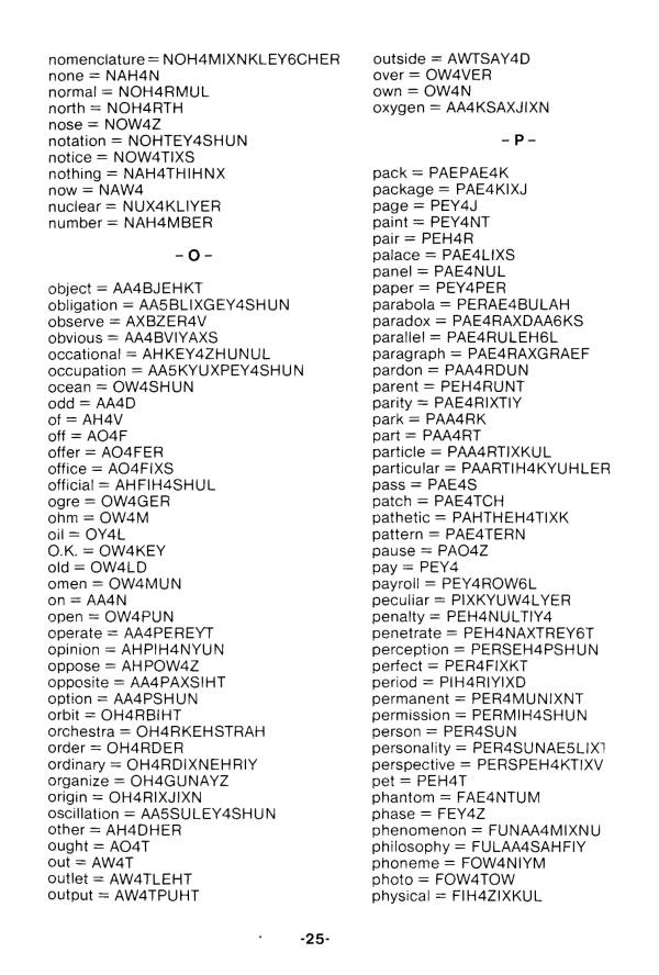 Instructions page 26