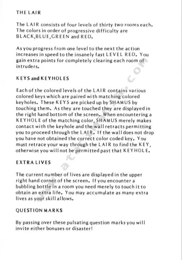 Instructions page 5