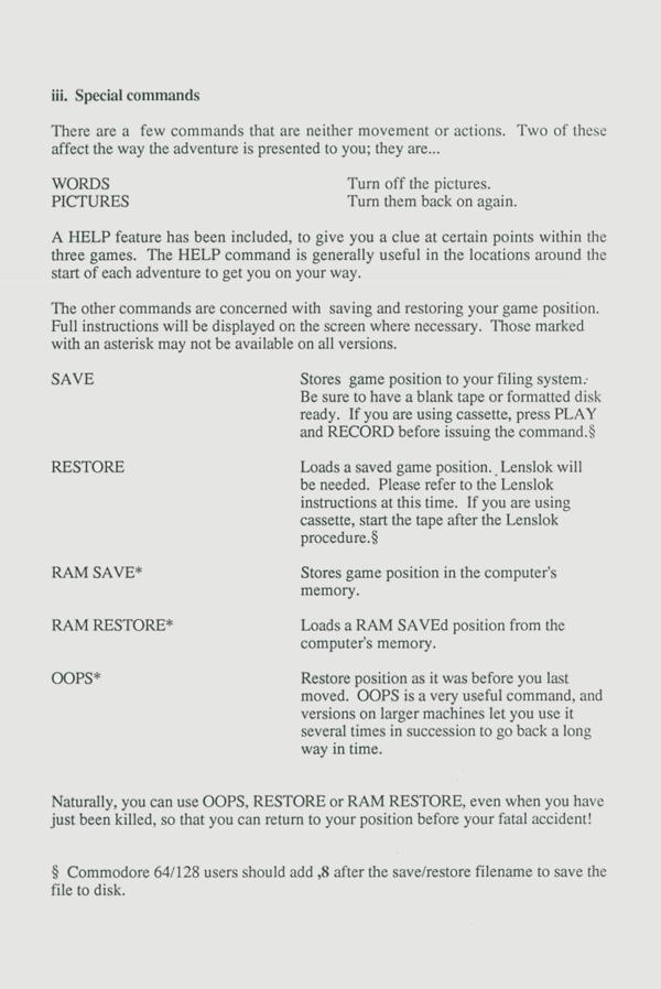 Instructions page 15