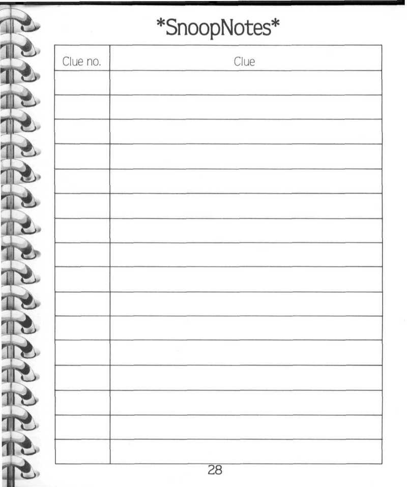 Instructions page 29
