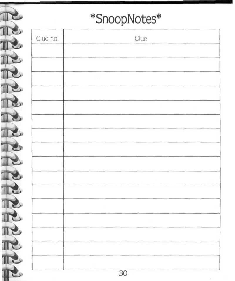 Instructions page 31