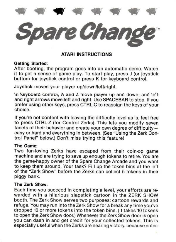 Instructions page 1