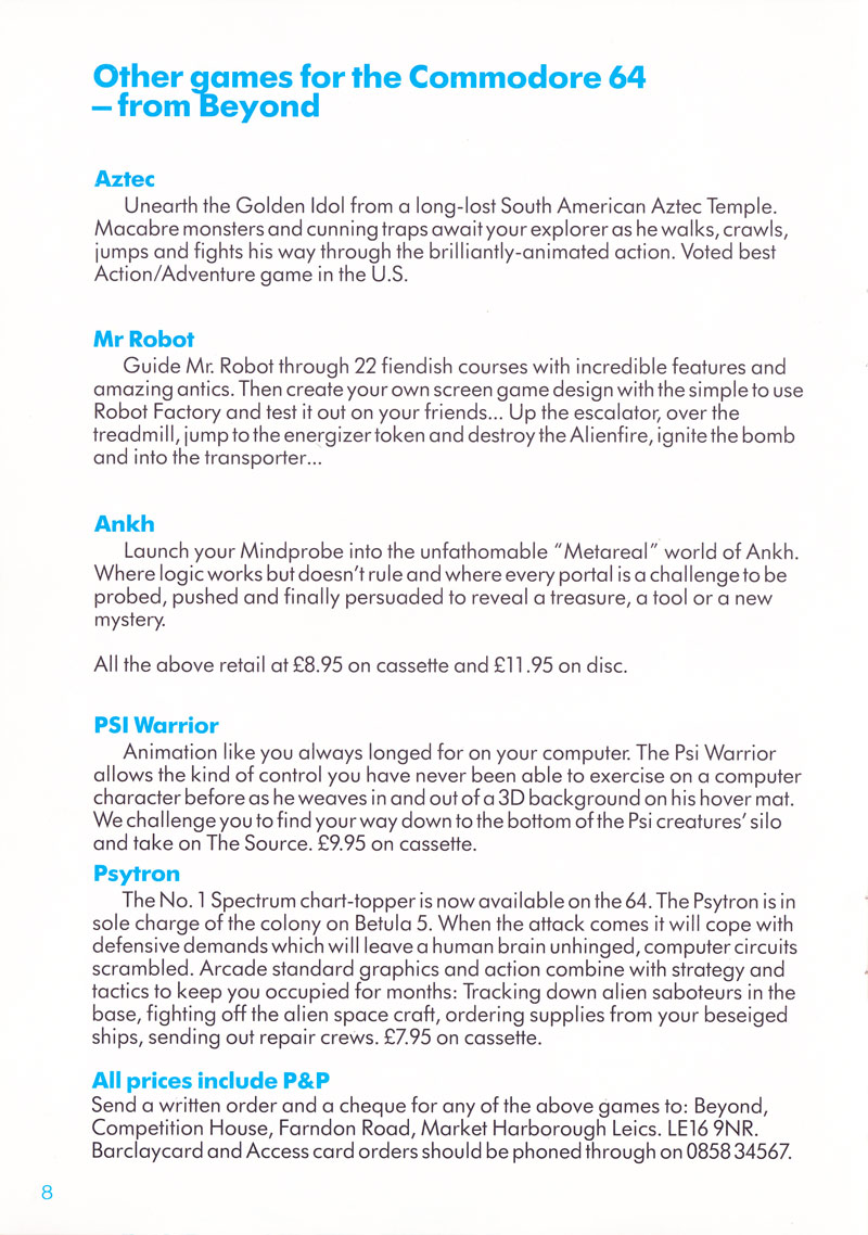 Instructions page 10