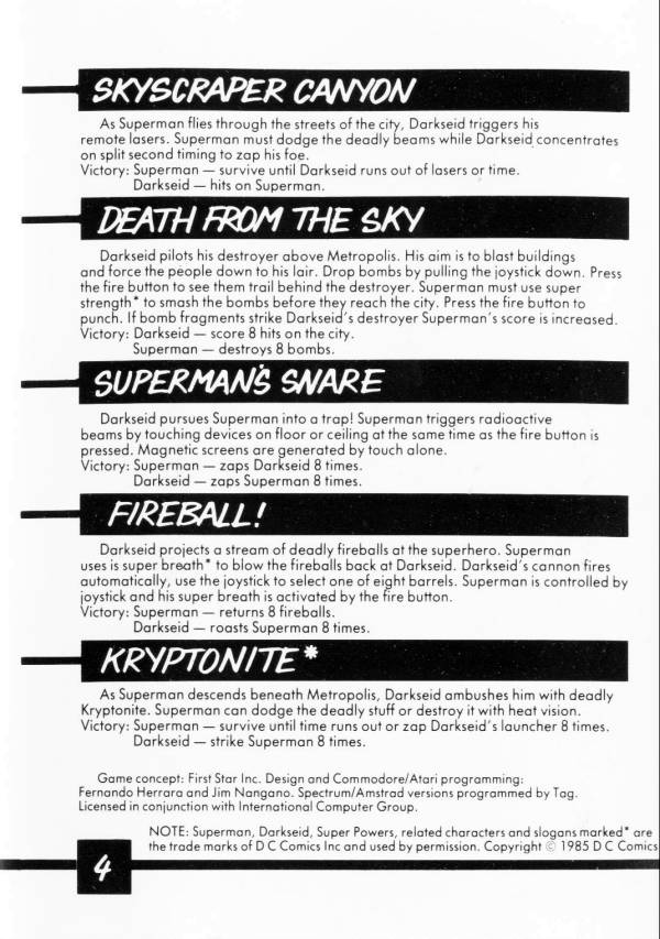 Instructions page 4